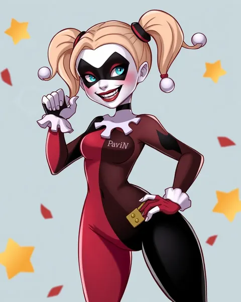 Imágenes de Harley Quinn de cartoon para apreciación de fans