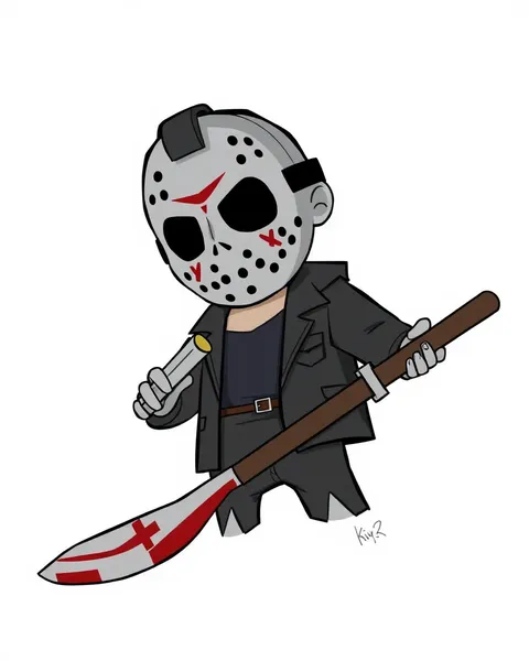 Imágenes de Jason Voorhees de Cartoons en la cultura popular