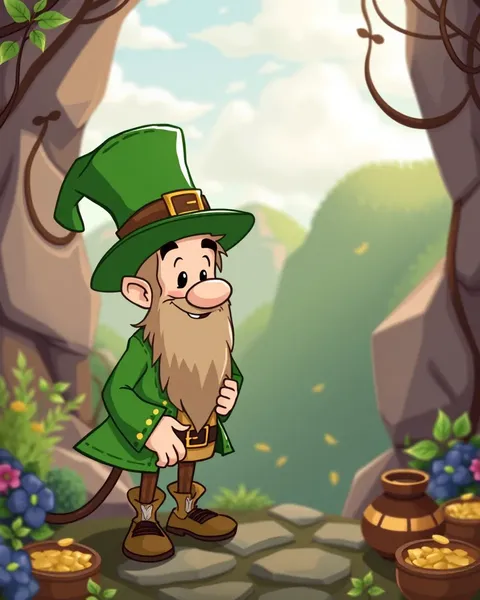 Imágenes de Leprechaun de Cartones para Decorar D&iacute;a de San Patricio