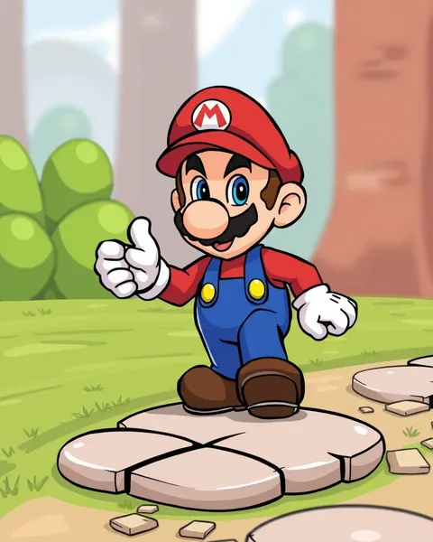 Imágenes de Mario cartoon: Diseños de personajes de los hermanos Mario en color