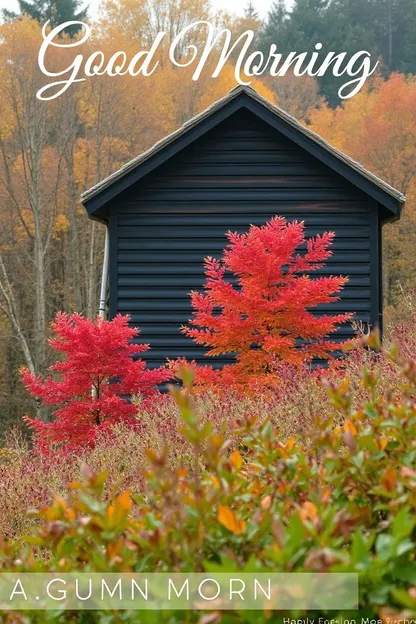 Imágenes de Mañana de Otoño: Imágenes de Mañana de Otoño