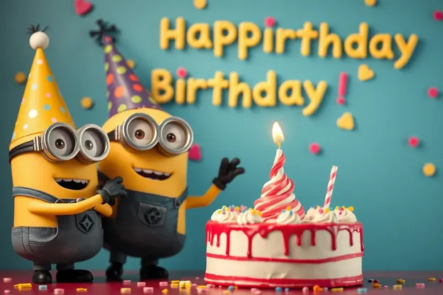 Imágenes de Minions de feliz cumpleaños para celebrar con amor