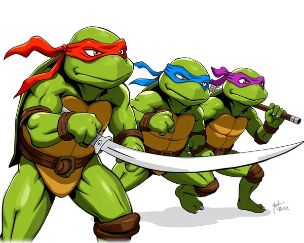 Imágenes de Ninja Turtles en formato PNG para editar