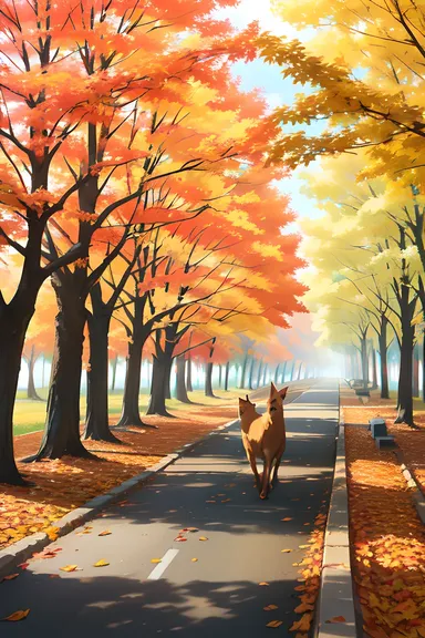 Imágenes de Otoño con Animales: Escenas Cálidas de Criaturas Forestales