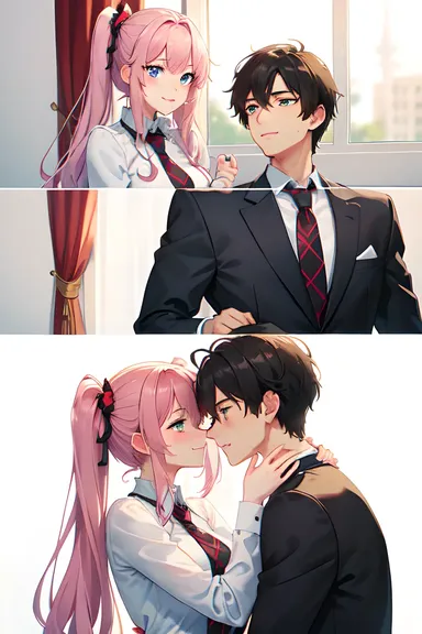 Imágenes de Pareja Adorable Animadas con Escenas Conmovedoras