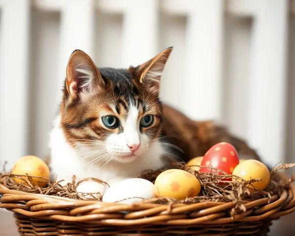 Imágenes de Pascua de gato: Una tradición familiar divertida