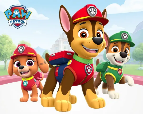 Imágenes de Patrulla Canina PNG para papel de pared y fondo