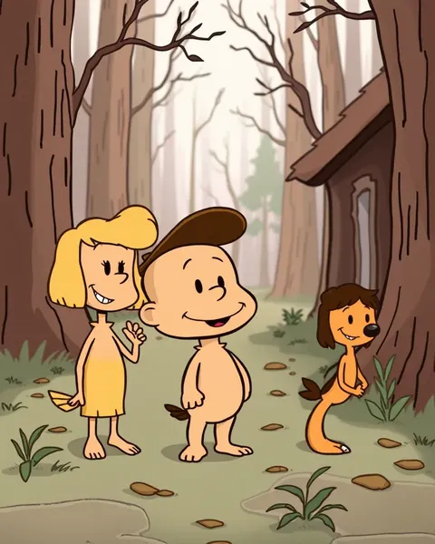 Imágenes de Peanut de Cartoon: Mundo de Maravillas Whimsical