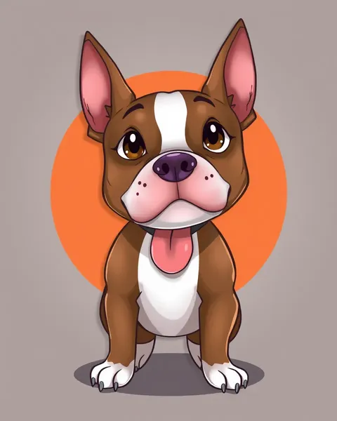 Imágenes de Pitbull de Cartones Divertidas GIFs