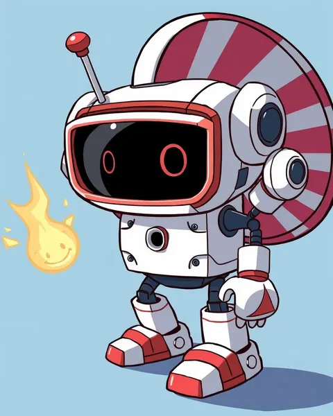 Imágenes de Robot en Cartones: Una Combinación Única