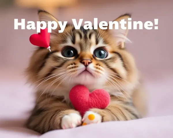 Imágenes de San Valentín para Amantes de Gatos Unidos