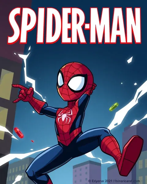 Imágenes de Spiderman de Cartoon para uso en wallpapers