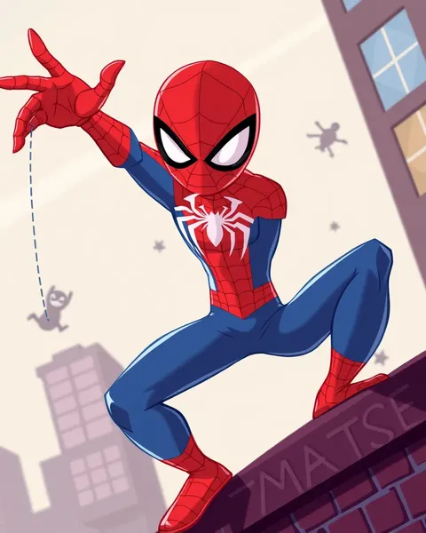 Imágenes de Spiderman de caricatura para diversión y entretenimiento