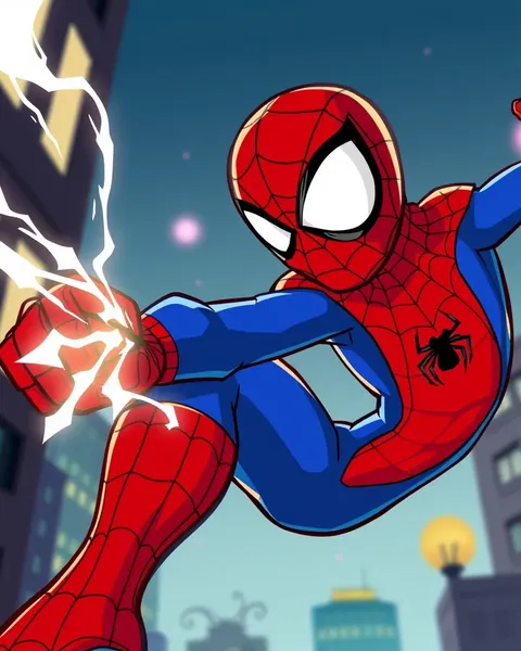 Imágenes de Spiderman de dibujos animados para niños y adultos