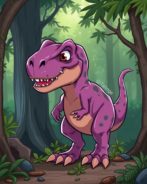 Imágenes de T-Rex de cartoon gratuitas para descargar ahora