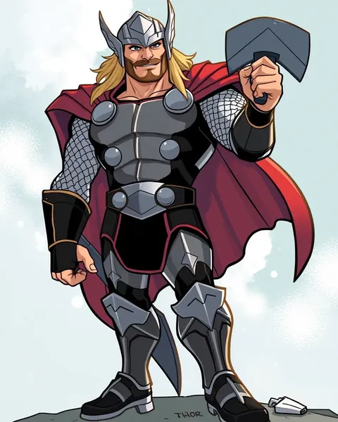 Imágenes de Thor en caricaturas: adaptaciones de cómics animados