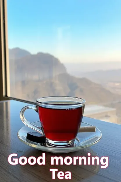 Imágenes de Té de Buenas Mañanas para Mañanas Bellas