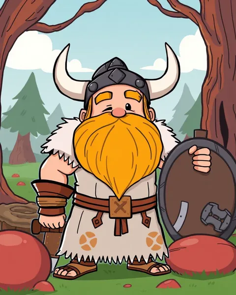 Imágenes de Vikingo de Cartones: Representaciones Pictóricas de la Edad Vikinga