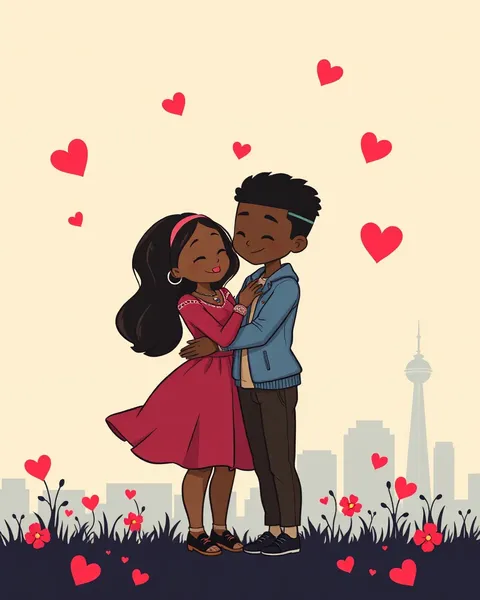 Imágenes de amor negro descubiertas de nuevo