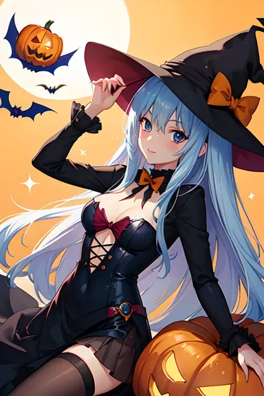 Imágenes de anime de Halloween para una noche de Halloween espeluznante