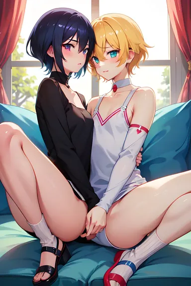 Imágenes de anime gay con diseños de personajes únicos