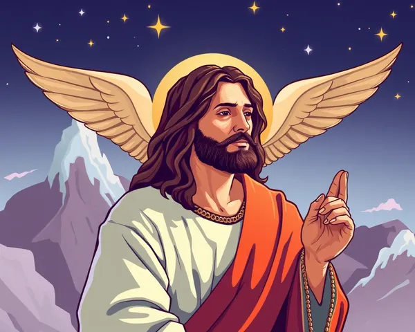 Imágenes de arte de Jesús hermoso en formato PNG