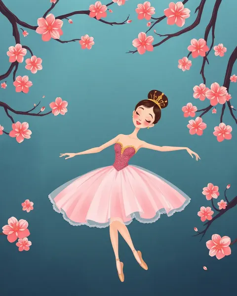 Imágenes de ballet de dibujos animados para inspiración