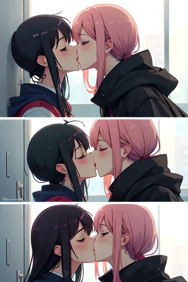 Imágenes de besos de anime: tiernas e íntimas