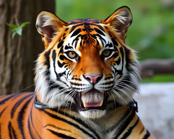 Imágenes de bigotes de gatos tigre