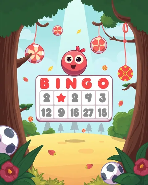 Imágenes de bingo de cartoon para diversión y entretenimiento