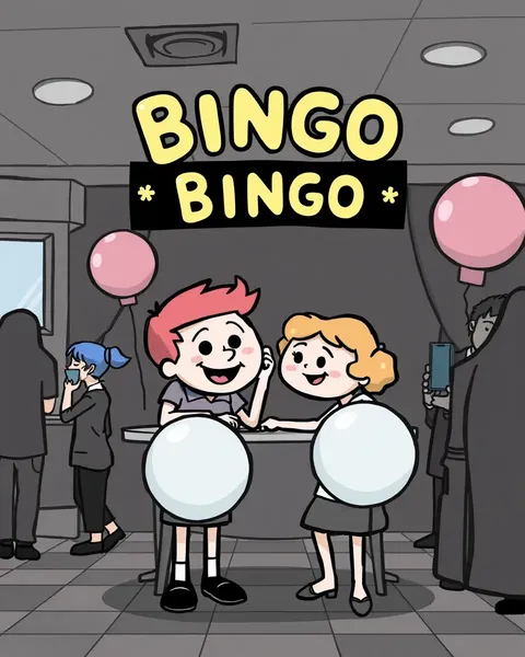 Imágenes de bingo de dibujos animados coloreadas para todas las ocasiones