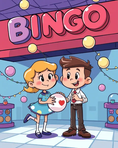 Imágenes de bingo de dibujos animados gratuitas para descargar instantáneamente