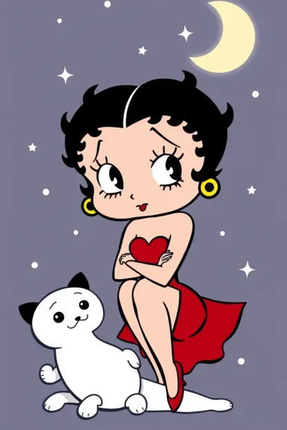 Imágenes de buenas noches de Betty Boop gratuitas