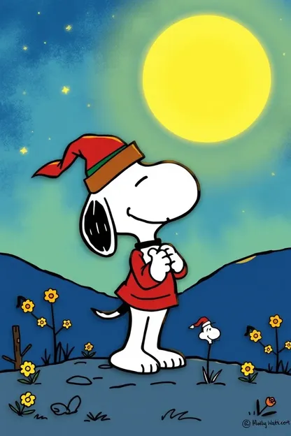 Imágenes de buenas noches de Snoopy para descansar