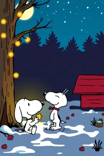 Imágenes de buenas noches de Snoopy para niños