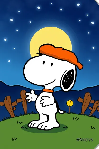 Imágenes de buenas noches de Snoopy para soñar