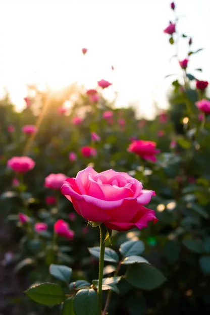 Imágenes de buenos días y rosas encantadoras juntas