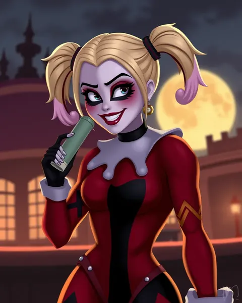 Imágenes de caricaturas de Harley Quinn para expresión creativa