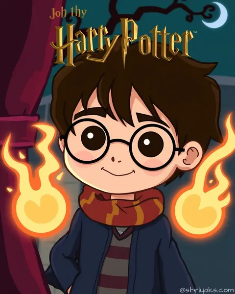 Imágenes de caricaturas de Harry Potter gratuitas en línea