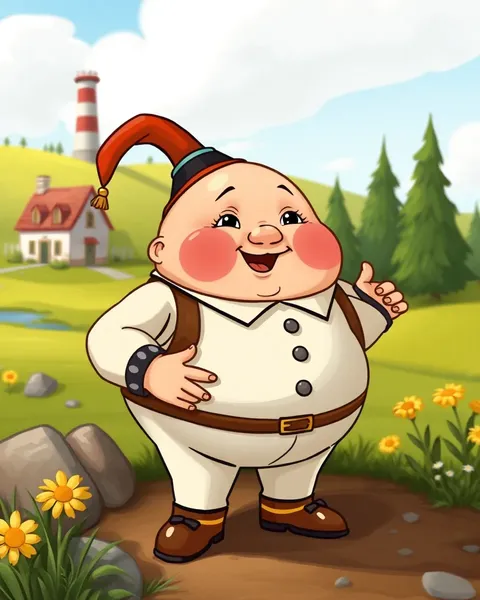 Imágenes de cartoon de Humpty Dumpty en calidad HD