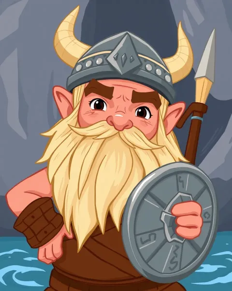 Imágenes de cartoon históricas de vikingos