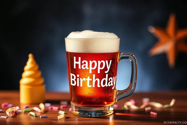 Imágenes de cerveza de cumpleaños con vibraciones felices