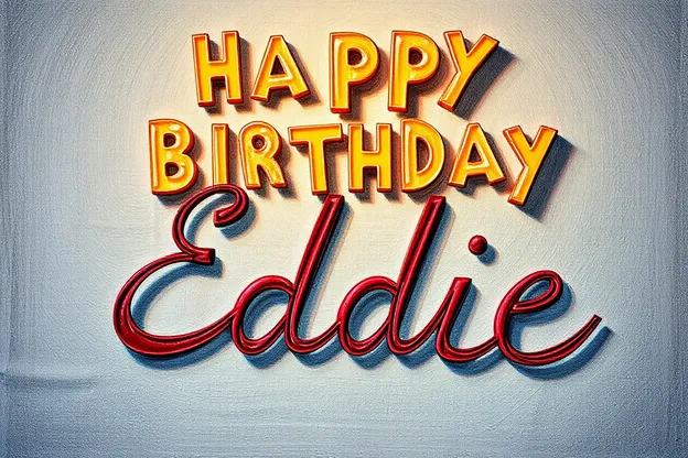 Imágenes de cumpleaños de Eddie para descargar ahora