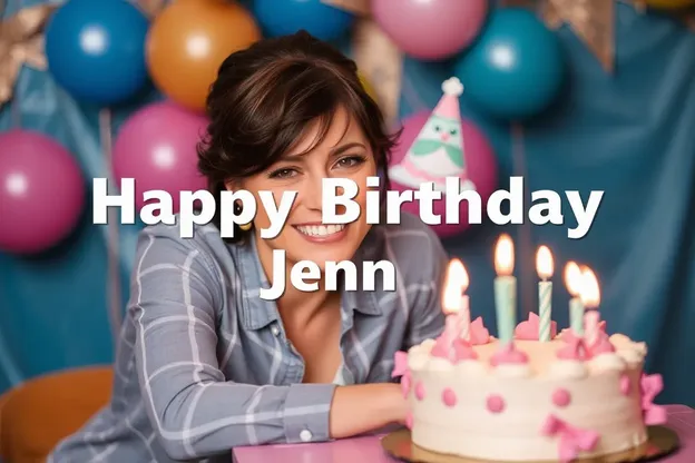 Imágenes de cumpleaños de Jenny, celebre con imágenes alegres