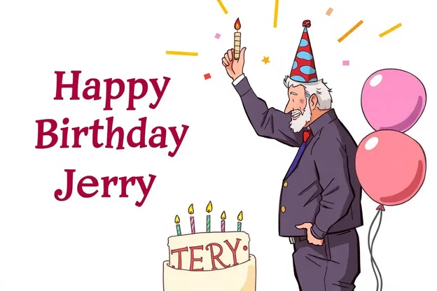 Imágenes de cumpleaños de Jerry para hacer su día especial