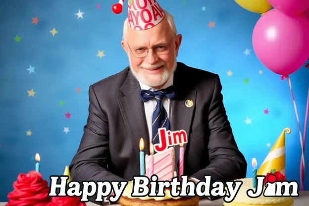 Imágenes de cumpleaños de Jim para hacer que se sienta feliz