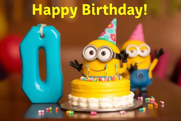 Imágenes de cumpleaños de Minions, celebra con diversión y alegría