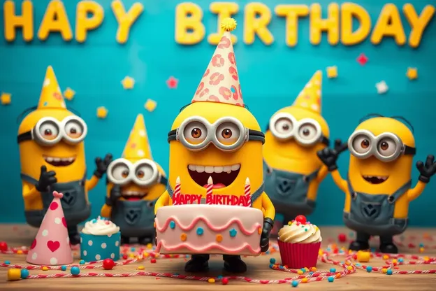 Imágenes de cumpleaños de Minions imágenes adorables y encantadoras