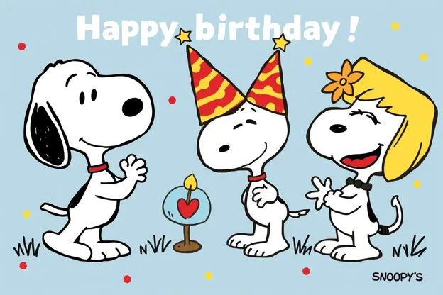 Imágenes de cumpleaños de Snoopy para un día especial