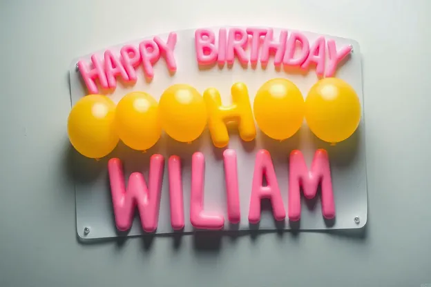 Imágenes de cumpleaños de William con deseos y saludos en abundancia